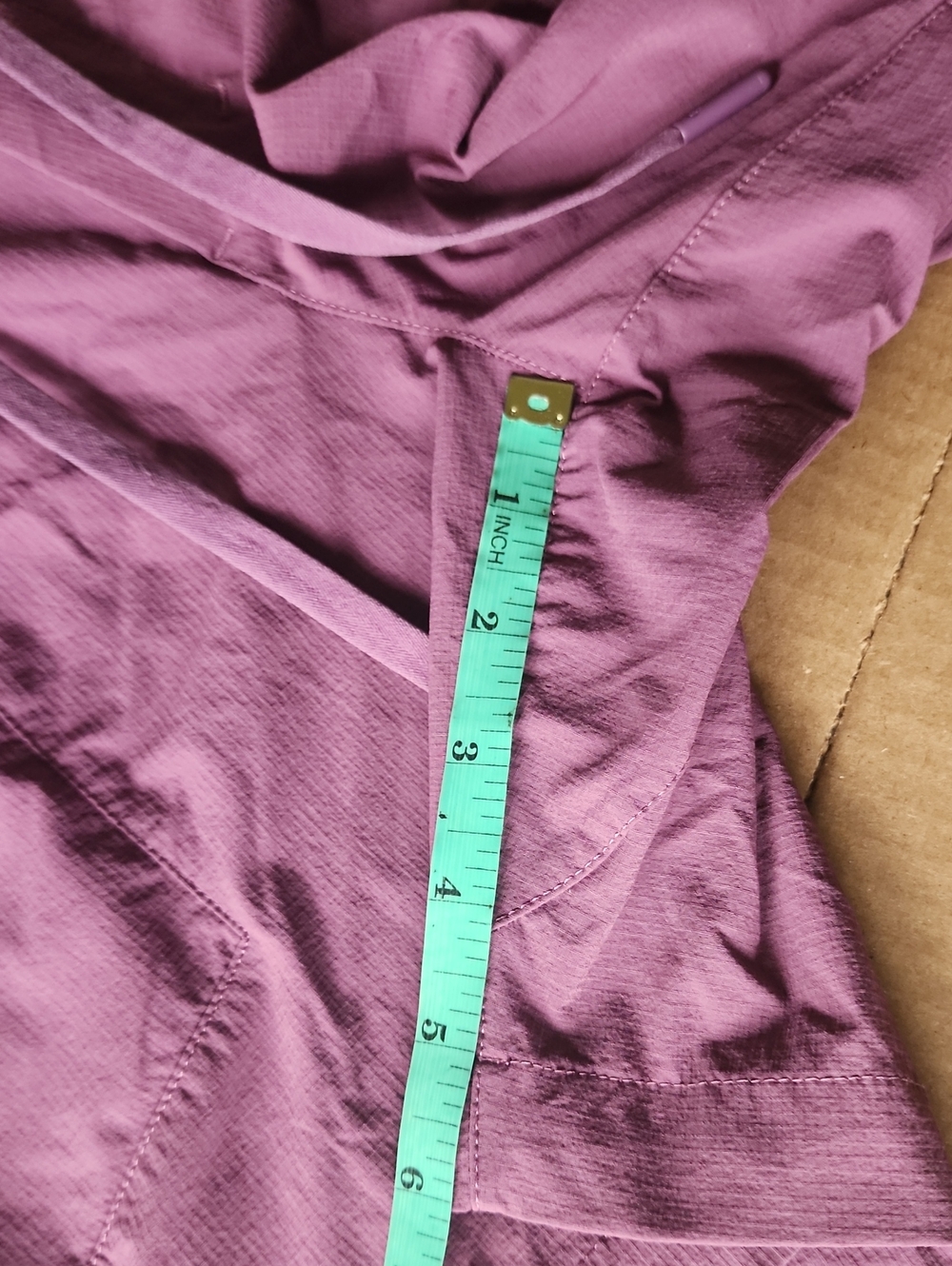 Lululemon Bowline Short 5" *Stretch Ripstop Vintage Plum - Picture 9 of 11